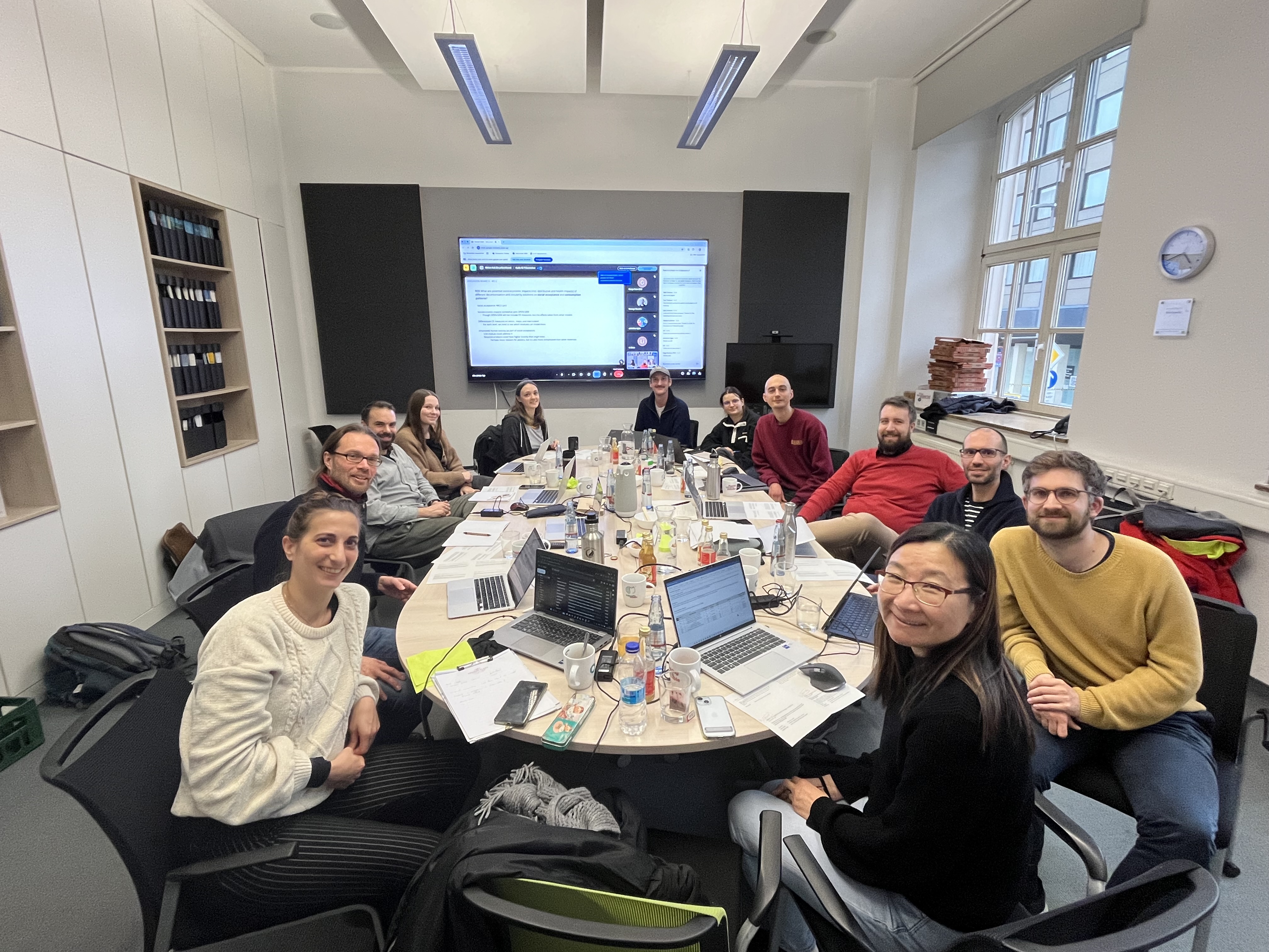 TRANSIENCE colleagues in Wuppertal Institute