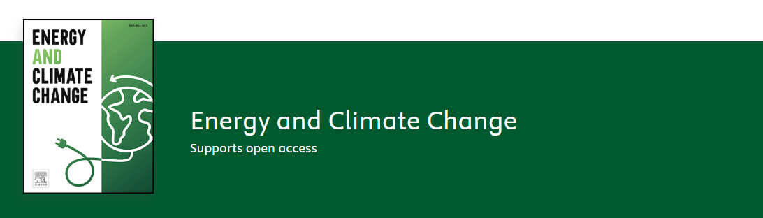 Energy and Climate Change 